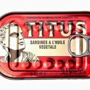 TITUS SARDINES IN VEG OIL ( N )