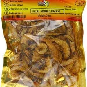 AF WHOLE SMOKED PRAWNS 70G