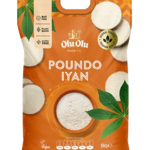 OLU OLU POUNDED YAM  8KG