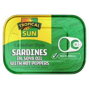 TS CANADIAN  SARDINES HOT PEPPER