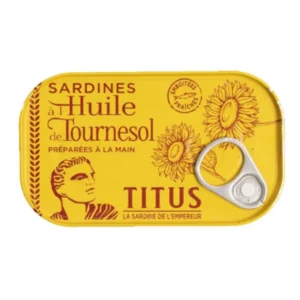 TITUS SARDINES SUNFLOWER CASE 48